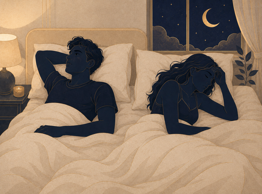 Couple dont le sommeil impacte la relation et la libido