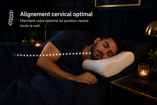 🦴 Alignement cervical optimal