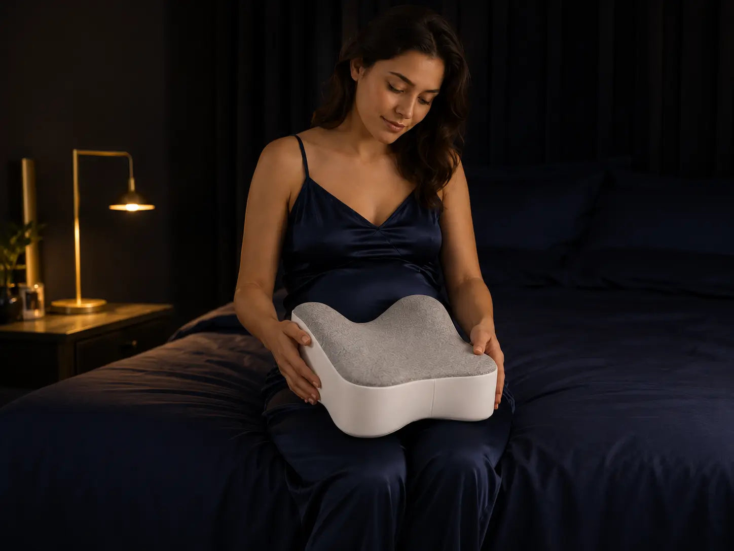 Coussin de jambe en mousse à mémoire de forme