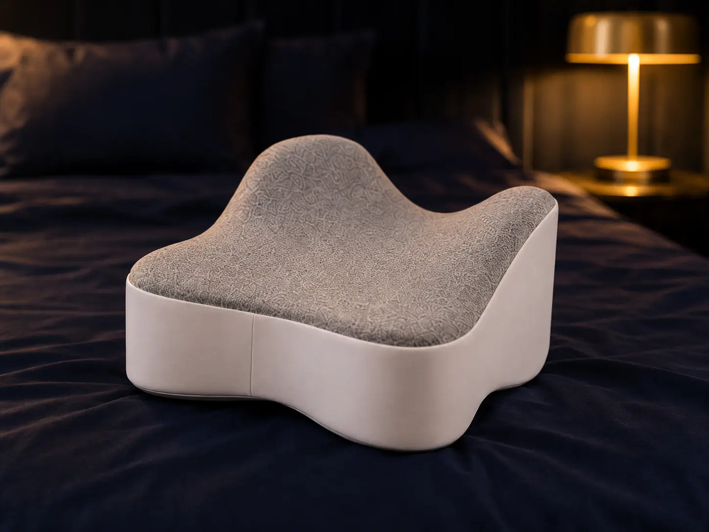 Coussin de jambe ergonomique Cozynuit pour dormeurs sur le côté