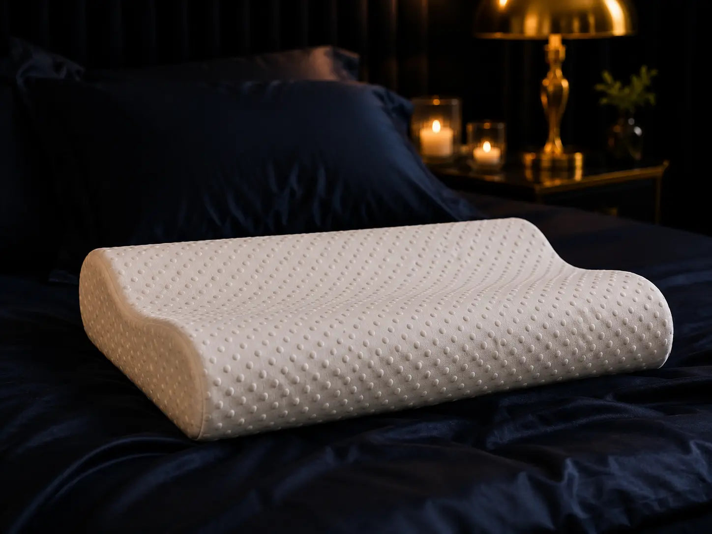 Oreiller cervical ergonomique Cozynuit en mousse à mémoire de forme