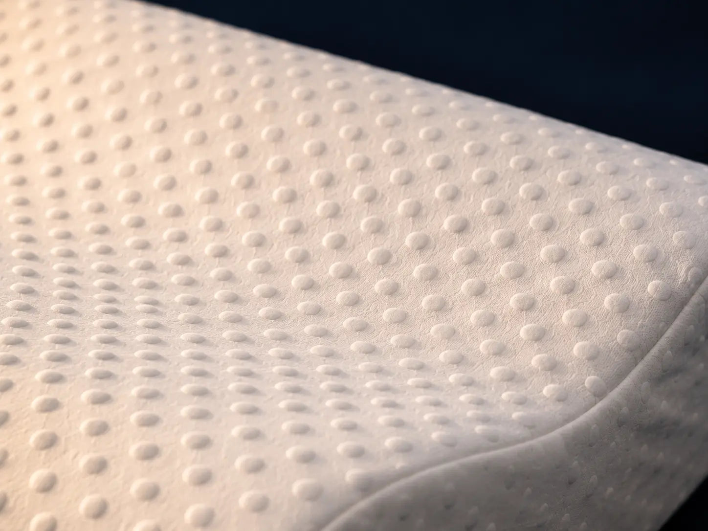 Oreiller ergonomique à mémoire de forme pour dormir sans douleur